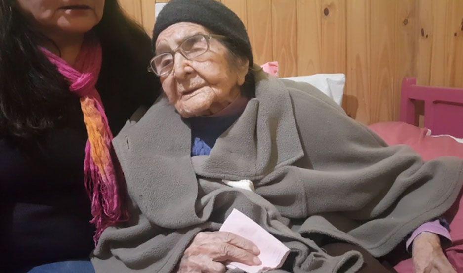 Doña Teodora tenía 107 años