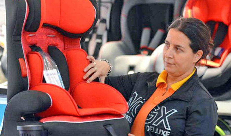 Existen sillas con características especiales segn la edad yel peso de los chicos que las vayan a utilizar