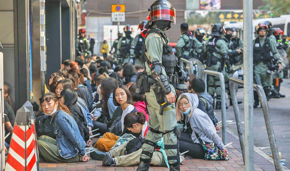 La Policía detuvo a 40 personas por ocupar campus universitario