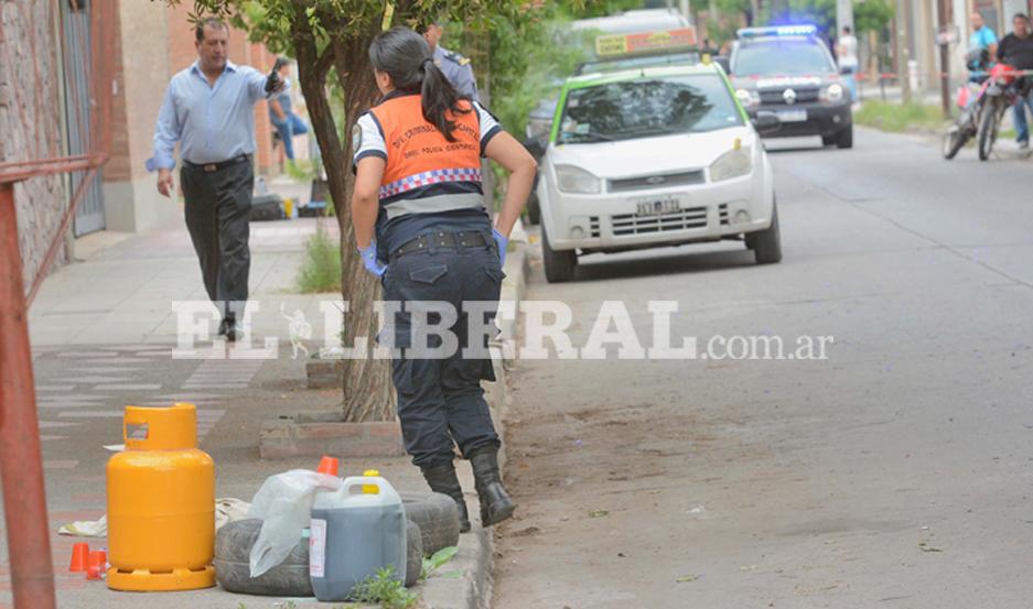 El violento asalto se produjo el martes de la semana pasada a la altura de calles 24 de Septiembre y Dorrego del barrio Belgrano
