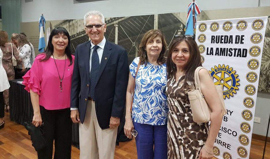 El Rotary Club Francisco de Aguirre festejoacute sus 40 antildeos