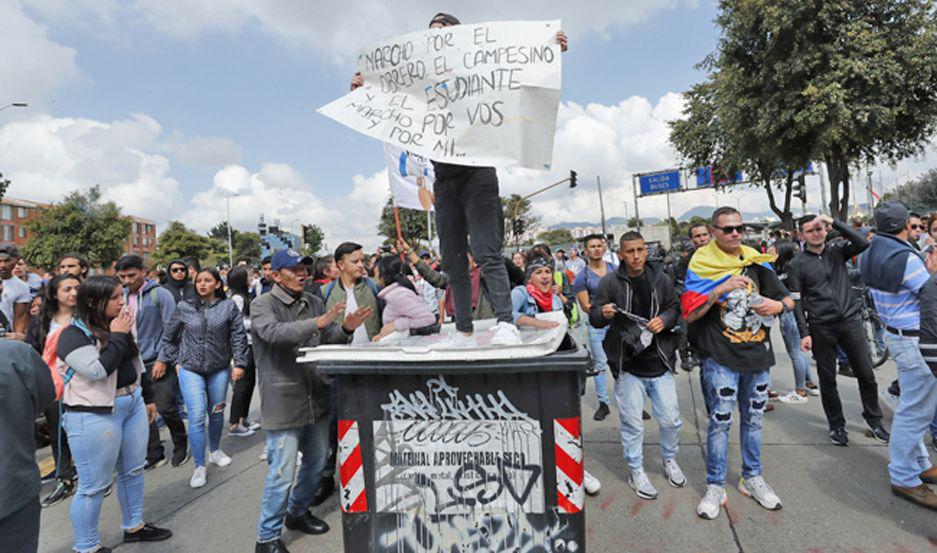 Los colombianos protestaron contra el gobierno de Duque