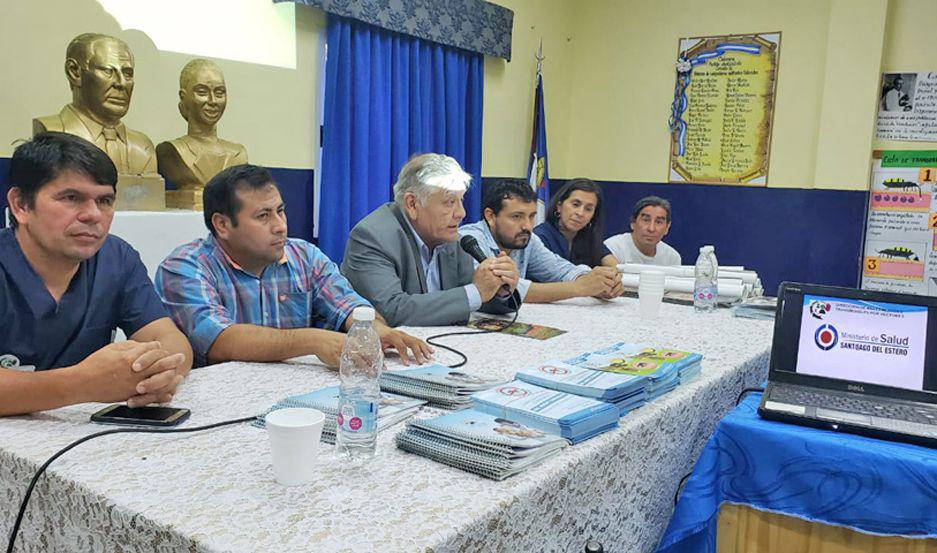 Curso para prevenir Chagas y dengue