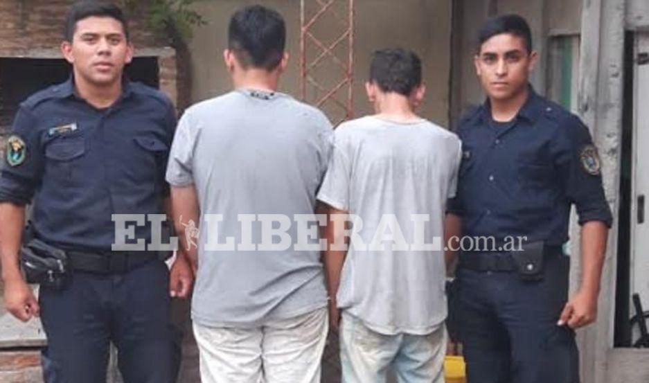 Los dos jóvenes quedaron alojados en la Comisaría del barrio Belgrano a disposición de la Justicia