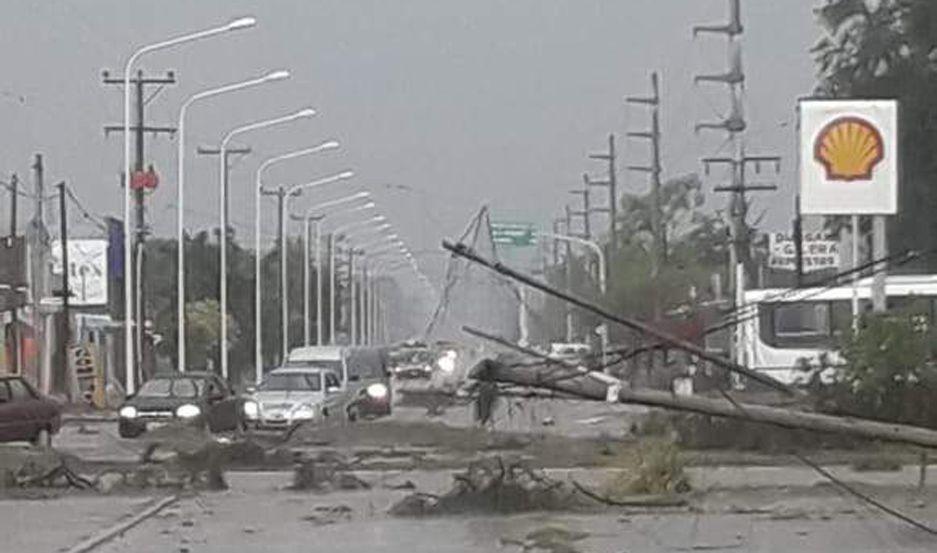 Edese trabaja ininterrumpidamente para reparar los cuantioso daños