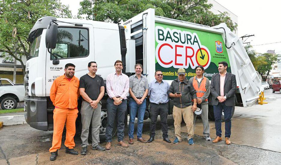 El municipio de Las Termas cuenta con un nuevo camioacuten para recoleccioacuten de residuos