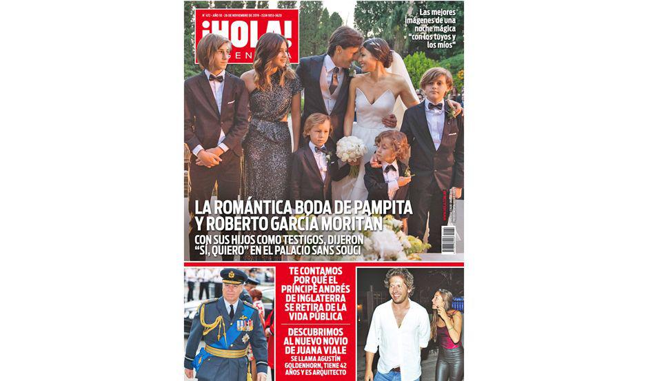 Imperdible cobertura de la romaacutentica boda de Pampita en iexclHOLA