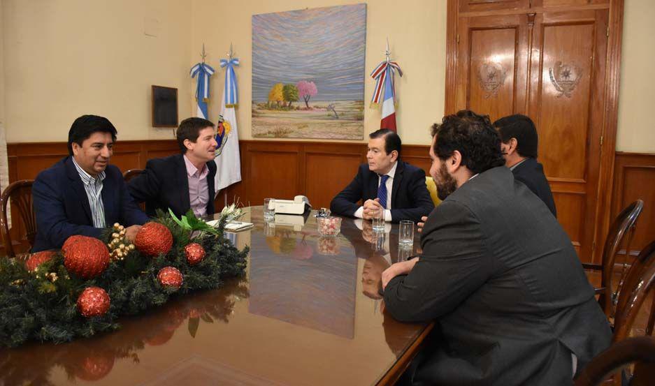 El director de Cepal realizoacute una visita protocolar al gobernador Zamora