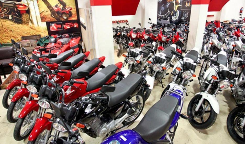 El patentamiento de motos cayoacute 39-en-porciento- en forma interanual