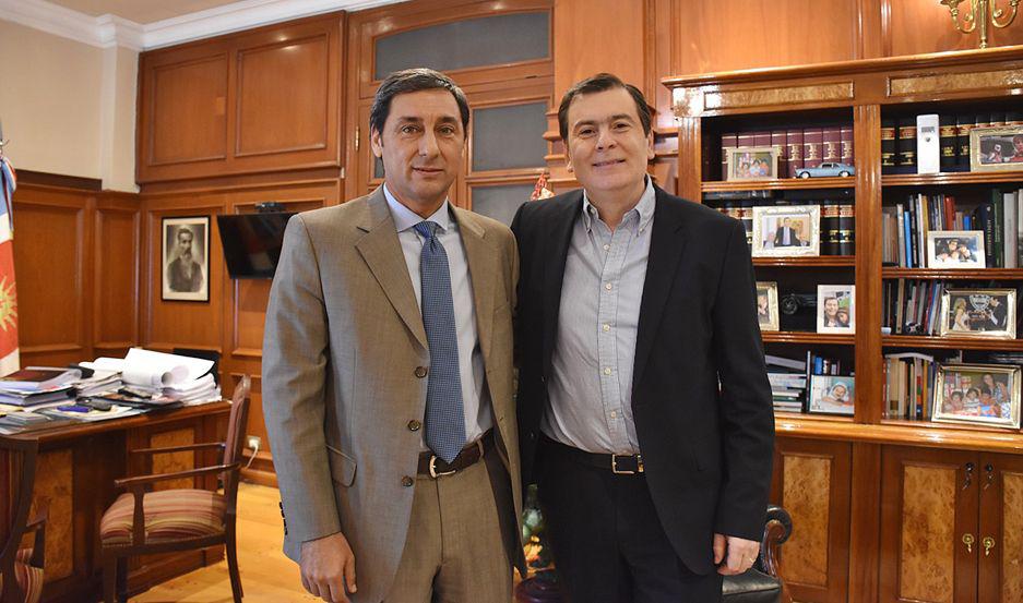 El Dr Carlos Silva Neder se reunió con el Dr Gerardo Zamora