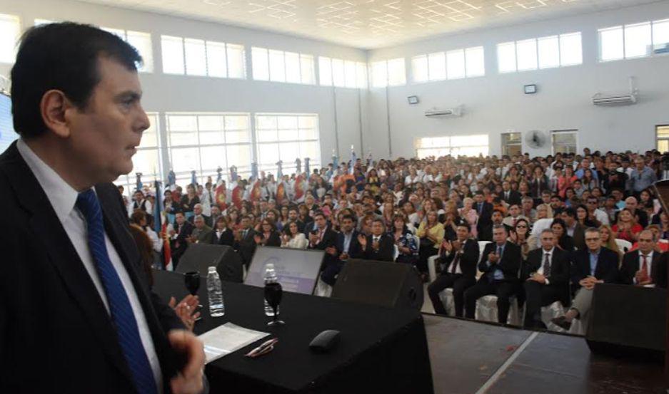 Zamora dio a conocer la inversioacuten de la Provincia en educacioacuten durante el 2019