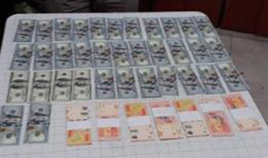 La Fiscalía a cargo del Dr Ángel Belloumini dispuso el secuestro del dinero encontrado