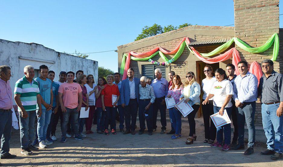 Varias familias se beneficiaron con las viviendas sociales