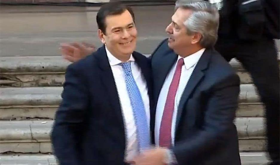 Gerardo Zamora celebroacute la asuncioacuten de Fernaacutendez con un mensaje en las redes