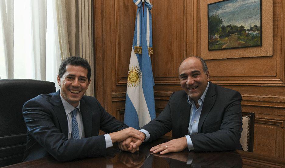 Wado recibioacute a Manzur y viajoacute a la asuncioacuten de Perotti y Bordet