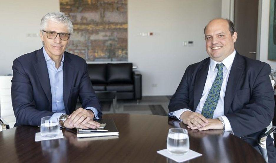 Luis Malvido y Pablo Ceriani se reunieron para la transición de Aerolíneas