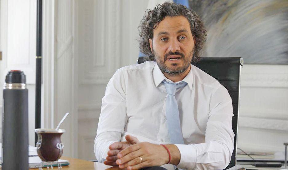 jefe de Gabinete Santiago Cafiero