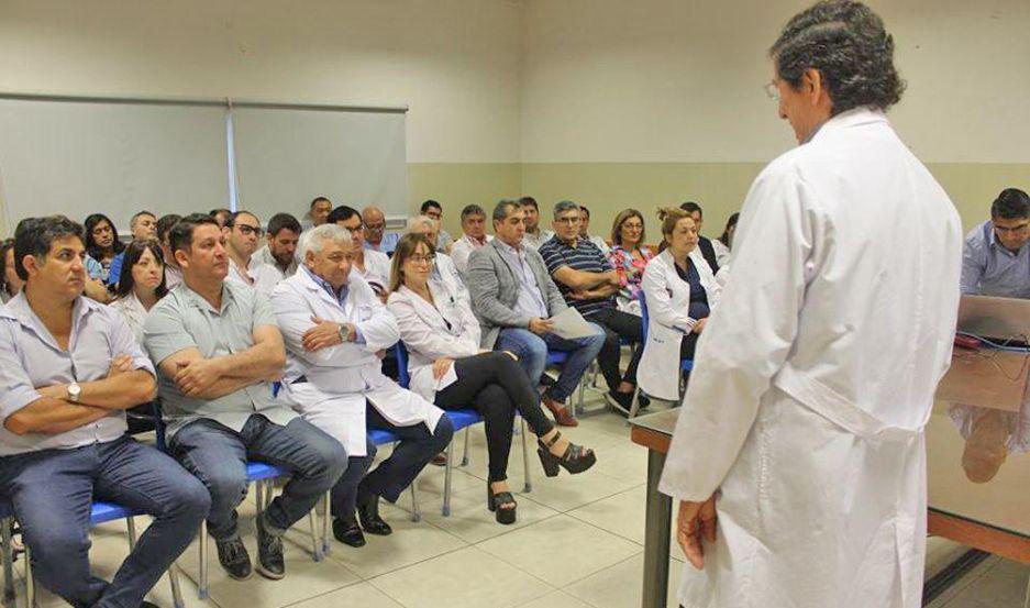 La presentación oficial del programa tuvo lugar ayer en el Hospital Regional Dr Ramón Carrillo