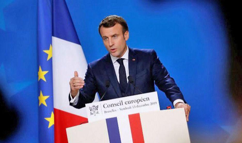 Macron no abandona reforma jubilatoria pero va negociando