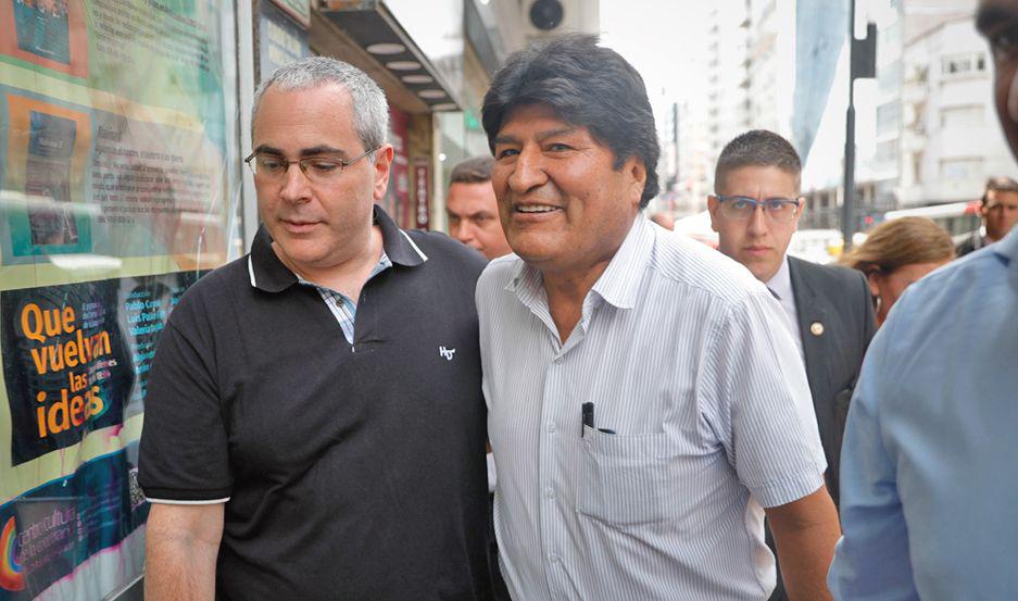 ROL Morales fue nombrado jefe de campaña de su partido MAS tarea que ejerce desde Argentina
