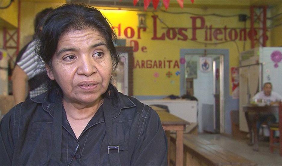 Margarita Barrientos también sostuvo que las donaciones que recibían se cortaron casi en un 60 por ciento en los ltimos meses