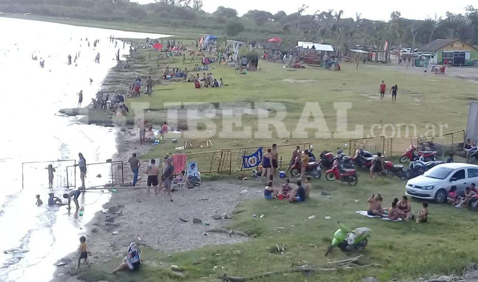 El espacio es rodeado por el Dique Frontal