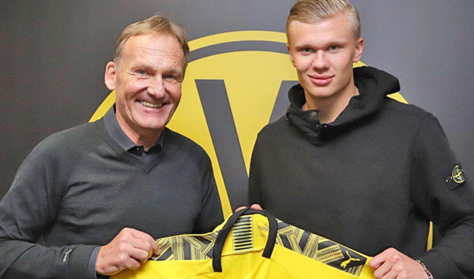 Primera bomba del mercado- Erling Haaland  es nuevo jugador del Borussia Dortmund