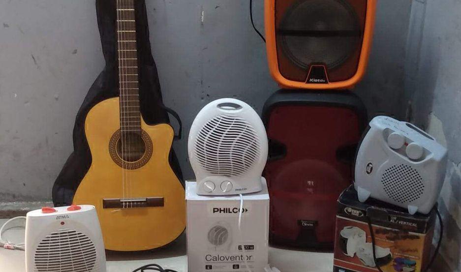 Recuperaron bienes robados de Asaim antes del incendio definen futuro del acusado