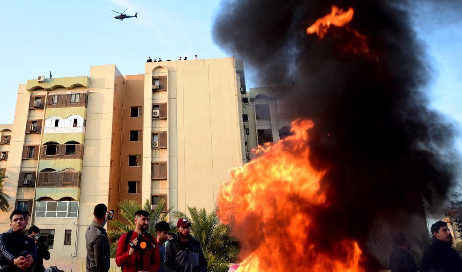 La embajada de EEUU en Irak suspende sus actividades hasta nuevo aviso