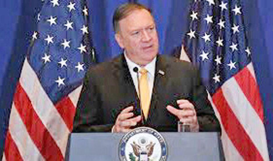 Pompeo no descarta represalia iraniacute en objetivos militares