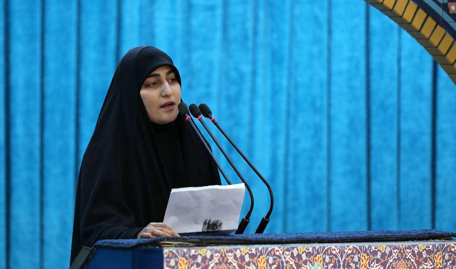 Zeinab Soleimani también prometió venganza por la muerte de su padre
