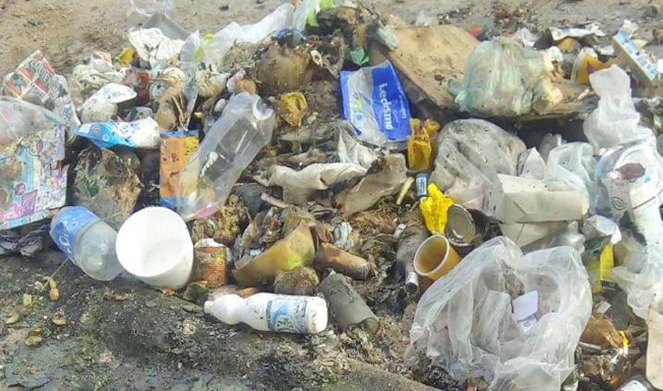 Quemaron otro contenedor en el barrio Mishqui Mayu