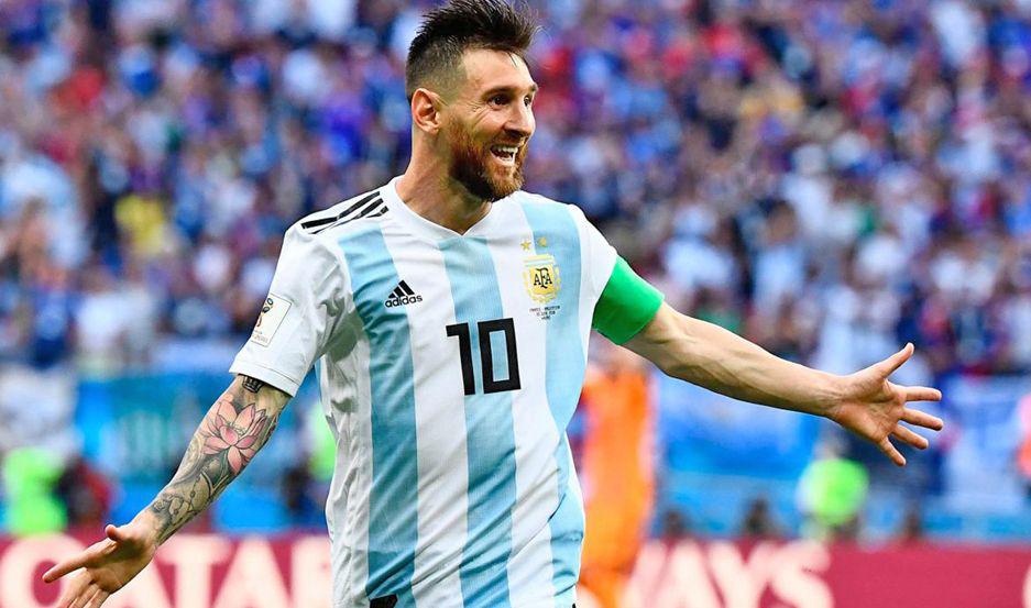 Messi vendriacutea el 3 de septiembre a Santiago para jugar ante Paraguay
