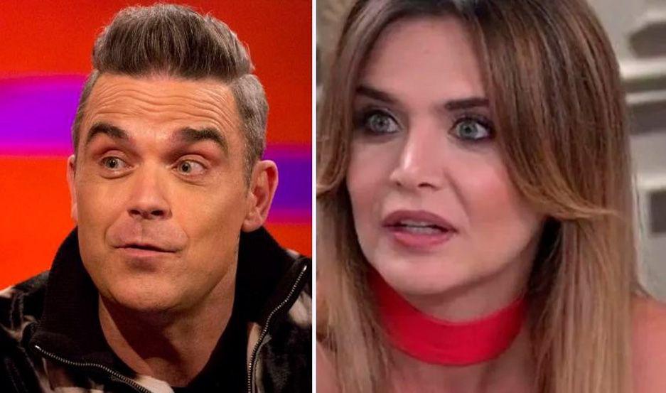 Furor en las redes por el increiacuteble parecido de la esposa de Robbie Williams con Amalia Granata