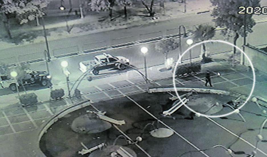El ataque quedó registrado en las cmara de Alerta Banda que fue clave para atrapar al acusado