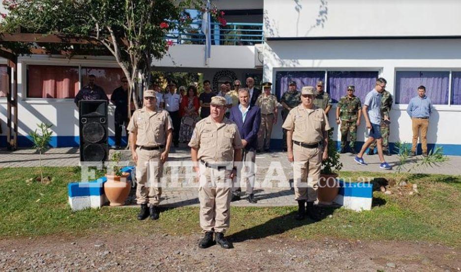El cambio de mando tuvo lugar en la Plaza de Armas de Prefectura Naval Argentina en Río Hondo