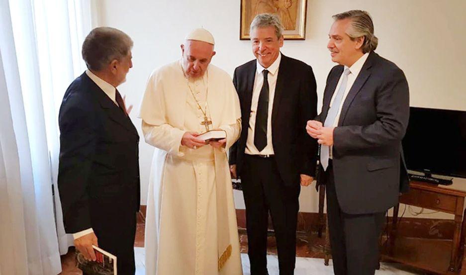 El encuentro con el Santo Padre se producir� a fin de mes cuando el Presidente viaje a Europa