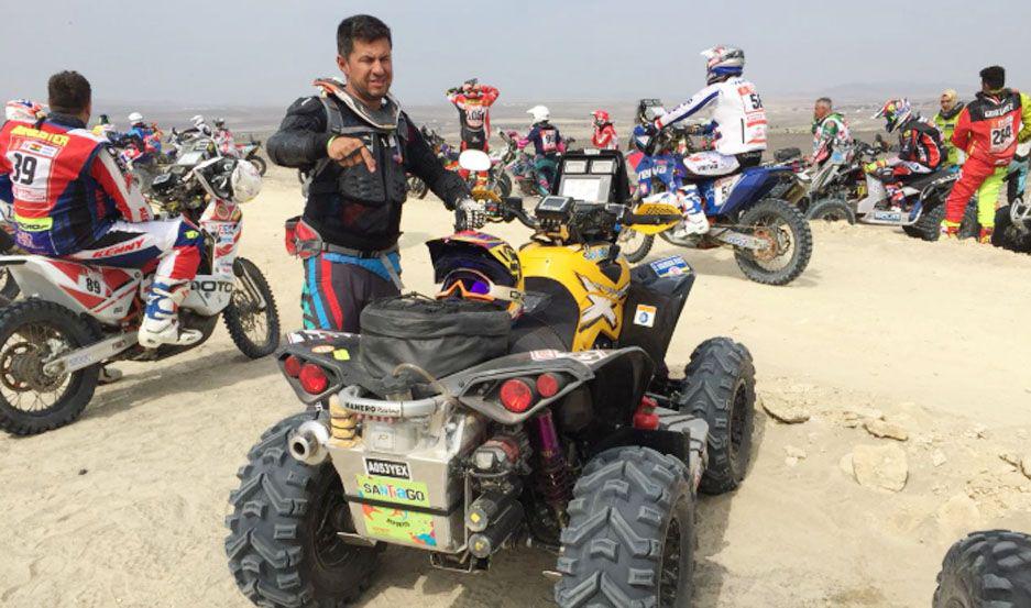 El piloto santiagueño hizo historia en su participación en el Rally Dakar una de las competencias m�s extremas del mundo