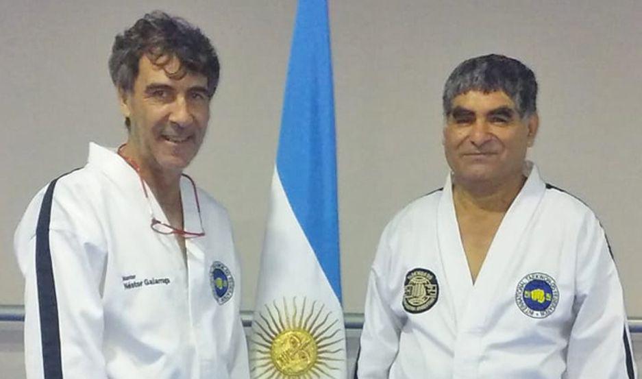 VIAJE El atleta rindió para Master Séptimo Dan en la Asociación Argentina de Taekwondo Internacional con sede en Buenos Aires 
