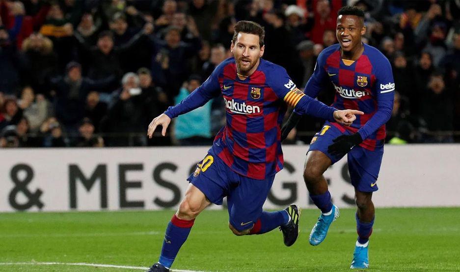 VIDEO  Con gol de Messi Barcelona le ganoacute a Granada