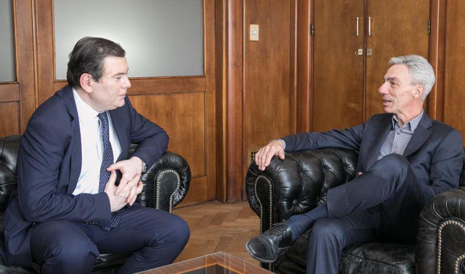 Zamora se reunió con el  ministro de Transporte de la Nación Mario Meoni