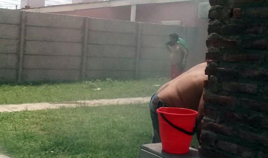 Terrible- un nene de 4 antildeos estaba solito cuando su casa se prendioacute fuego