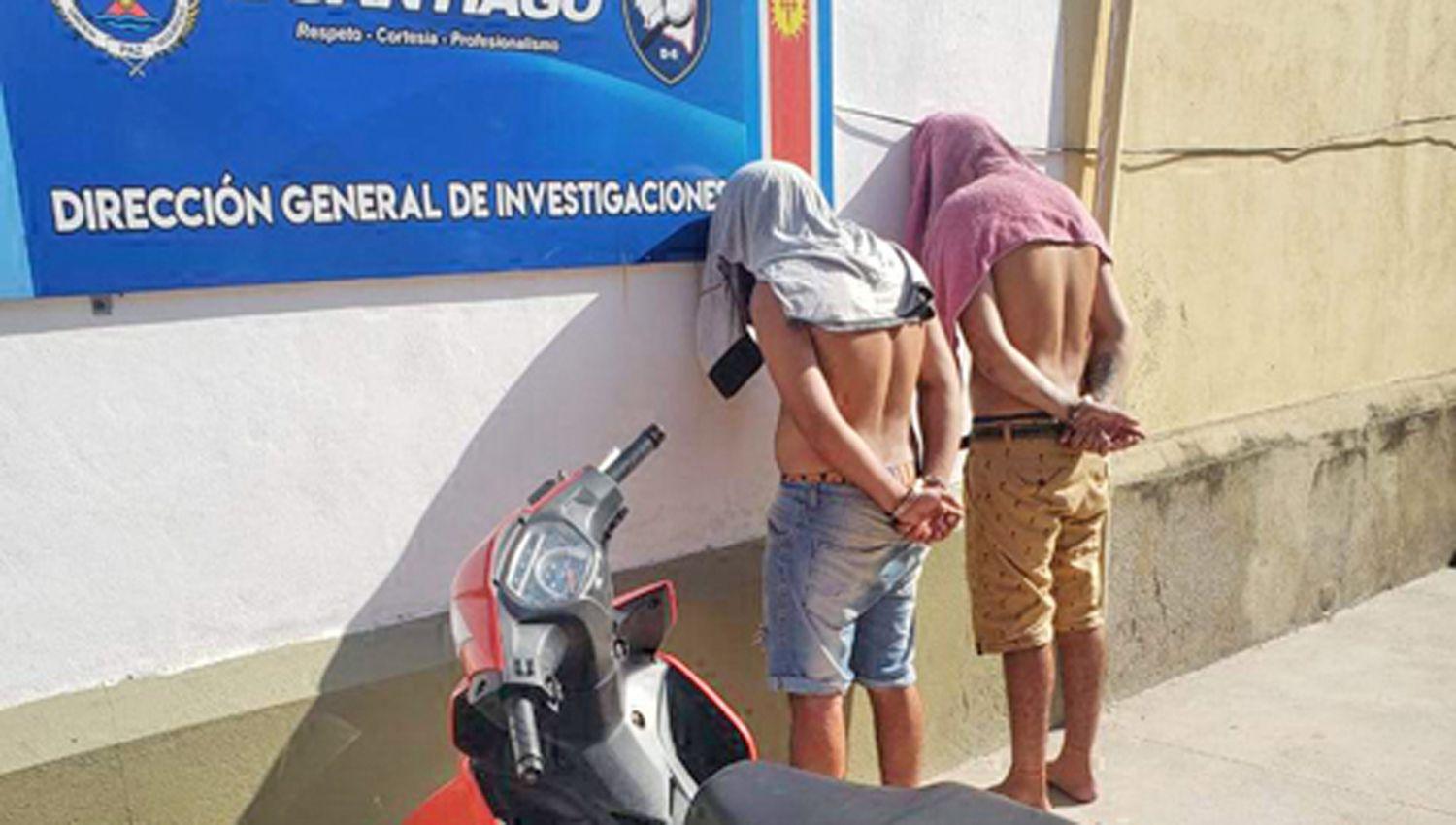 DETENIDOS Los autores fueron apresados