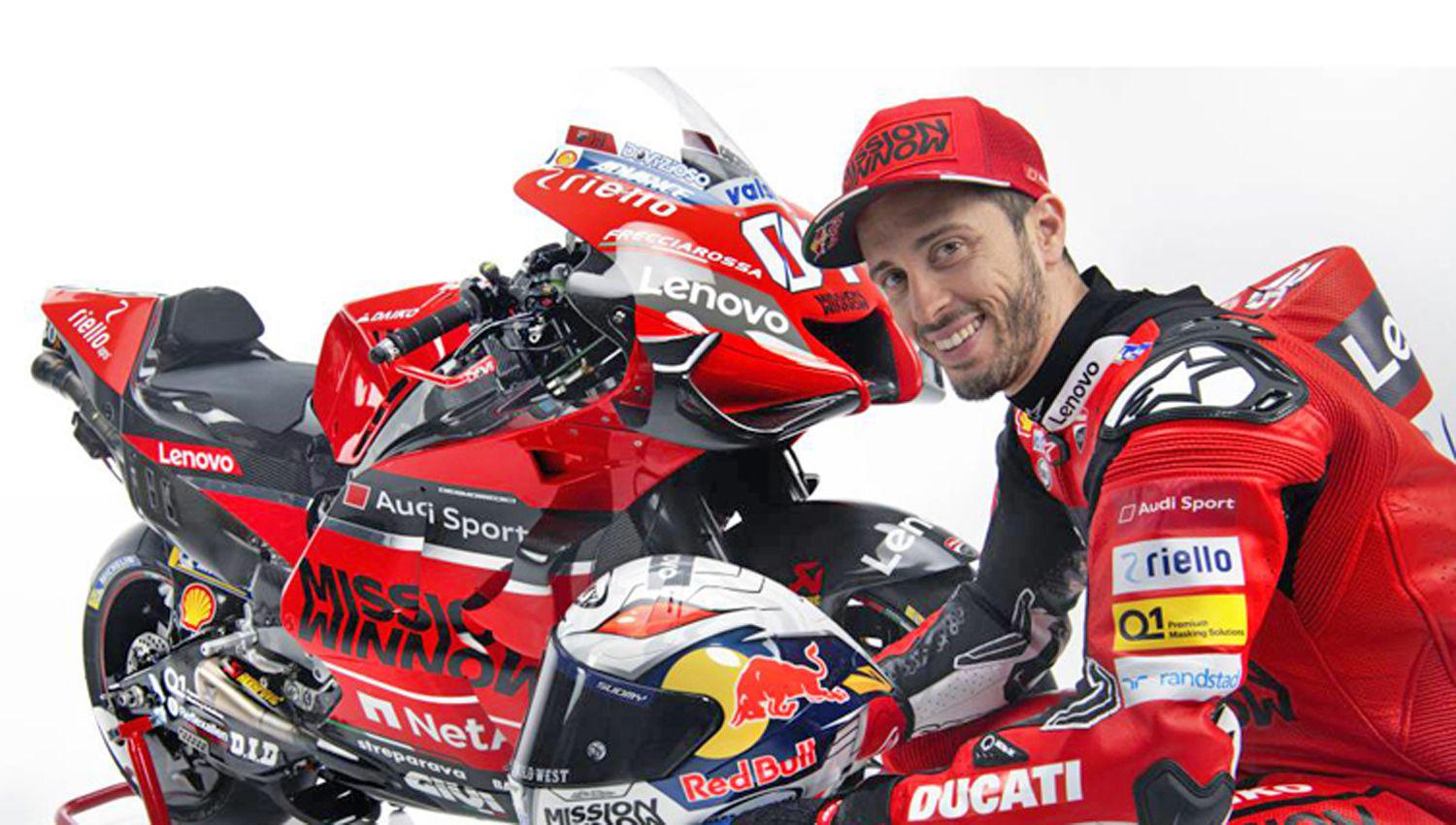 PROTAGONISTA Andrea Dovizioso est� m�s que ansioso para saltar a la pista a defender los colores de Ducati
