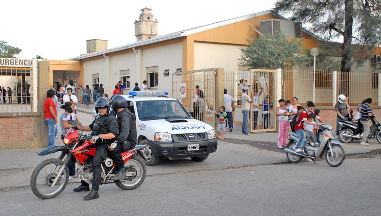HORROR El niño tuvo que recibir asistencia médica en el centro de salud capitalino