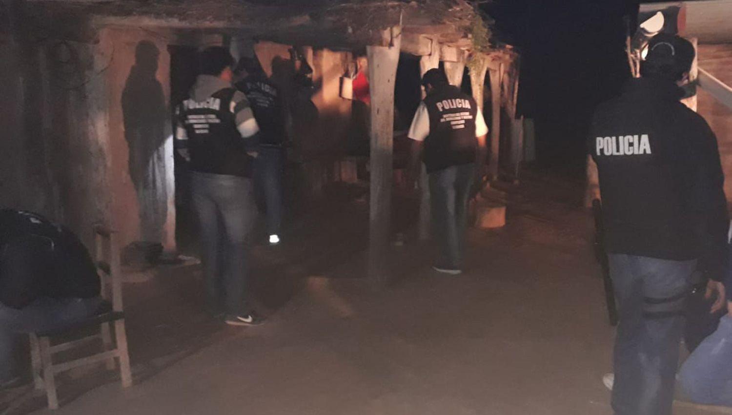 La División Homicidios y Delitos Comunes trabajó en el lugardel hecho