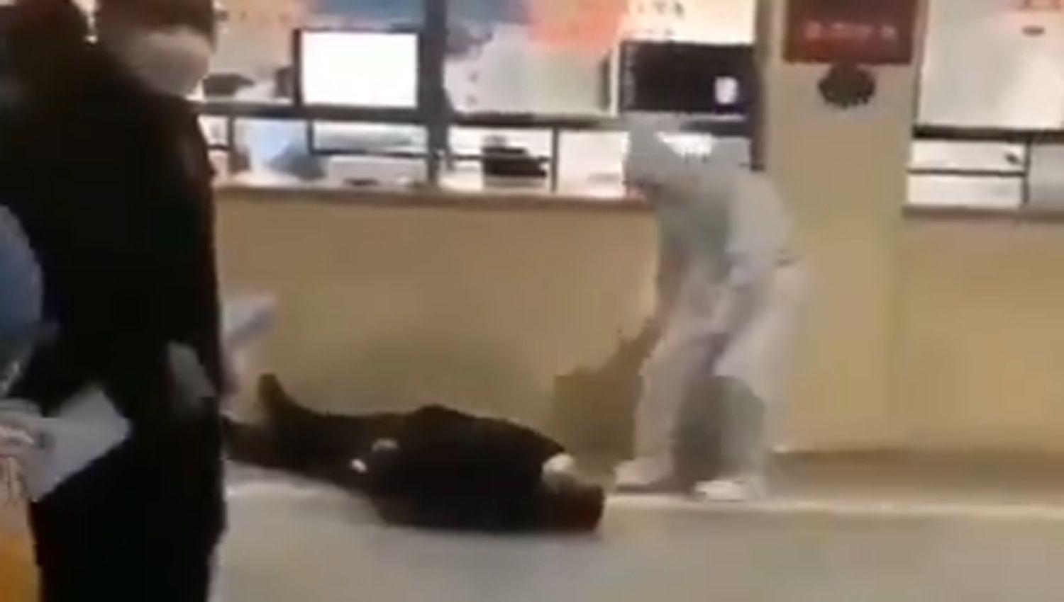 Las filmaciones corresponderían a hechos que se produjeron en la vía pblica en China