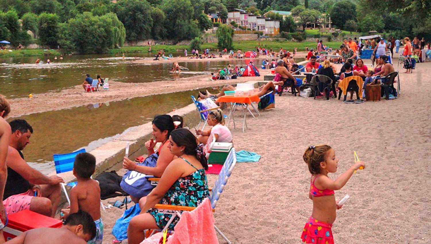 IDEAL El balneario Playas de Oro ofrece tranquilidad poder refrescarse y sobre todo es económico