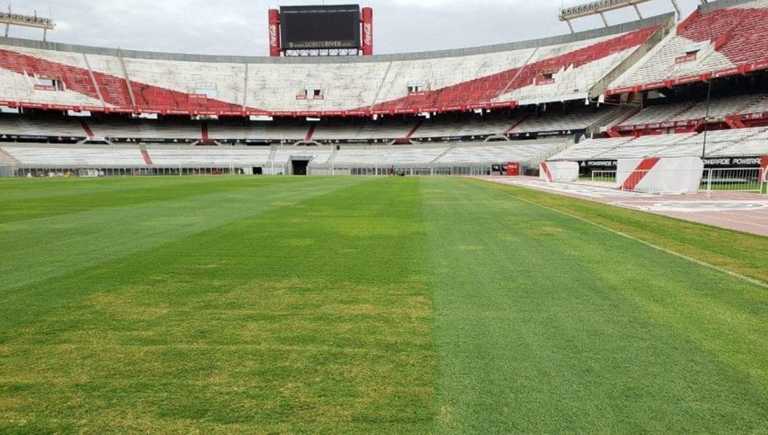 Preocupa el estado del Monumental para el partido de River vs Central Coacuterdoba