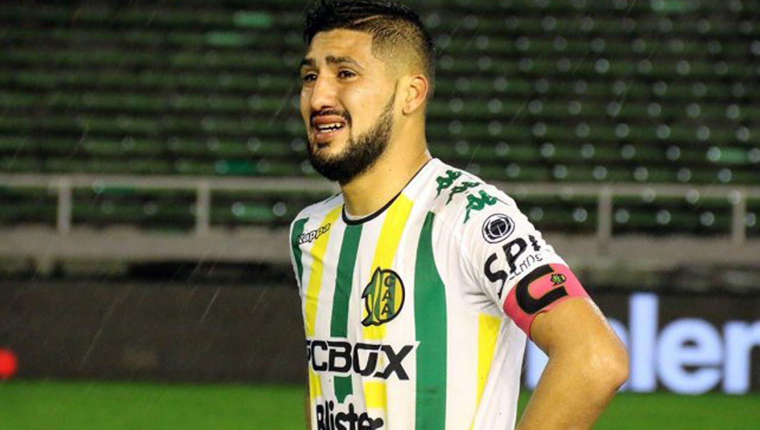 Jonathan Galvn dio sus primeros pasos en el ftbol grande de la Argentina con Aldosivi de Mar del Plata